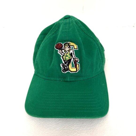 New Era 9Twenty Boston Celtics NBA Hat Green Adjustable Leprechaun Basketball - Picture 1 of 7